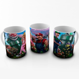 Caneca Super Mario - Mod.16